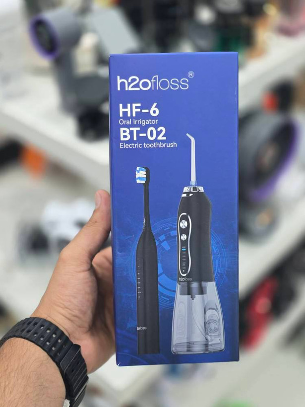 ست مسواک و واترجت برند H2ofloss